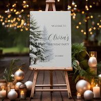 Bienvenidos al cumpleaños de Pine Trees Winter One