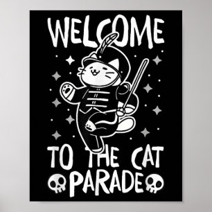 Póster Bienvenidos Al Desfile Del Gato