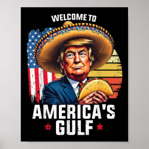 Póster Bienvenidos Al Golfo De Las Américas, La Divertida