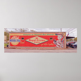 Póster Bienvenidos al histórico Rótulo Ben Wheeler