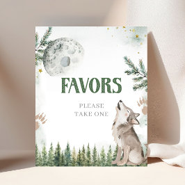 Póster Bienvenidos al Lobo del Bosque de Empresarios