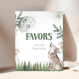 Póster Bienvenidos al Lobo del Bosque de Empresarios