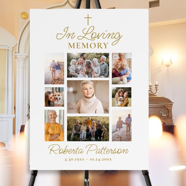 Póster Bienvenidos al Memorial de la Cruz del collage de  (Subido por el creador)