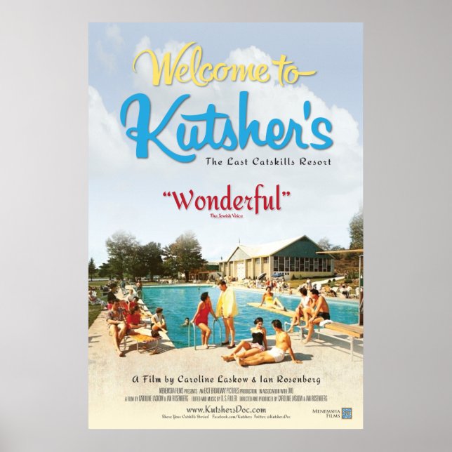 Póster Bienvenidos al Poster de cine Kutshers (Frente)