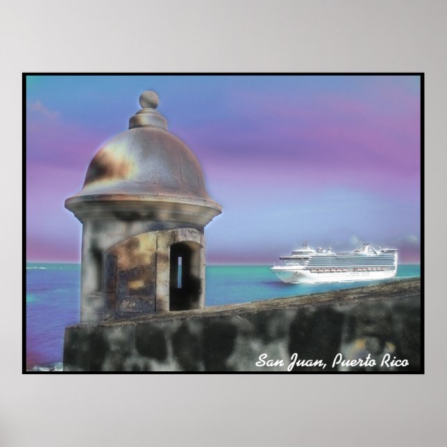 Póster Bienvenidos al Poster de San Juan (Frente)