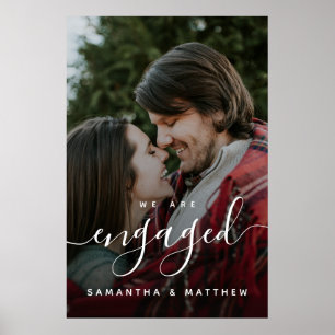 Póster Bienvenidos al Rótulo del Partido Compromiso con F