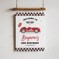 Bienvenidos al Viejo Coche Rojo Race Dos Años Rápi