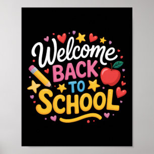 Póster Bienvenidos De Nuevo Al Corazón De Niños Chicas De