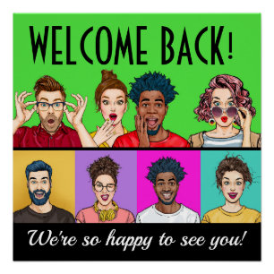 PÓSTER BIENVENIDOS DE VUELTA