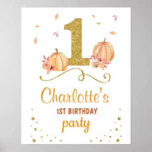 Póster Bienvenidos Poster de la fiesta de cumpleaños Cala