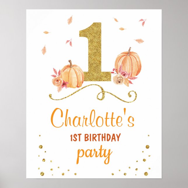 Póster Bienvenidos Poster de la fiesta de cumpleaños Cala (Frente)