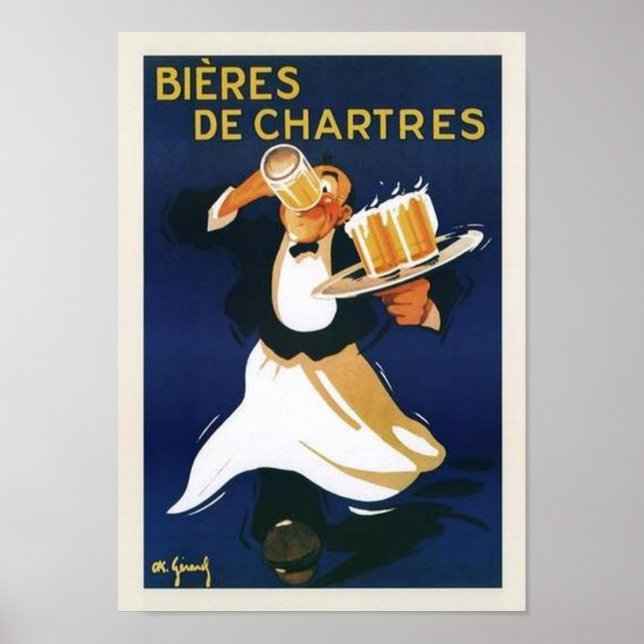 Póster Bieres de Chartres (Frente)