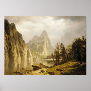 Póster Bierstadt Albert Merced River Yosemite Valley