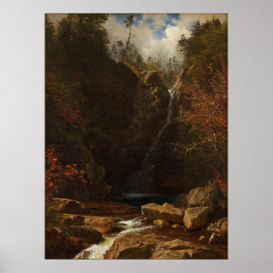 Póster Bierstadt - Cataratas de Glen Ellis