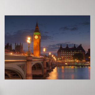 Póster Big Ben en Londres