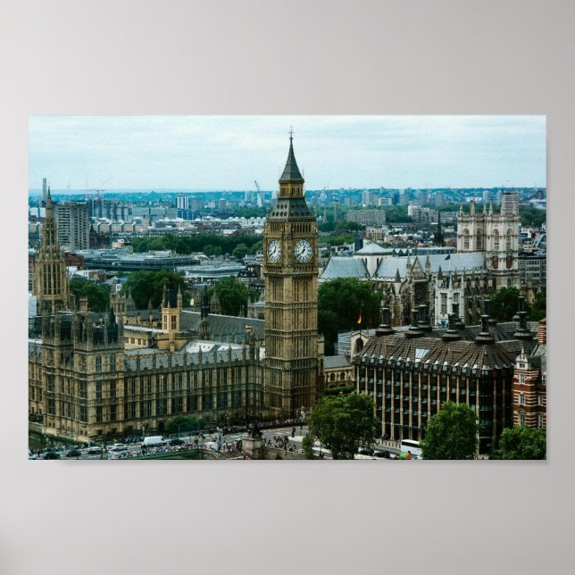 Póster Big Ben London (Frente)