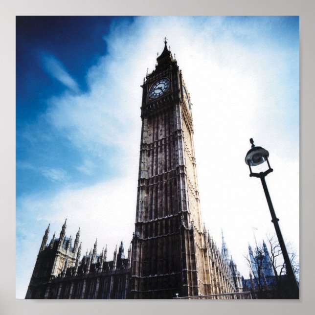 Póster Big ben london (Frente)