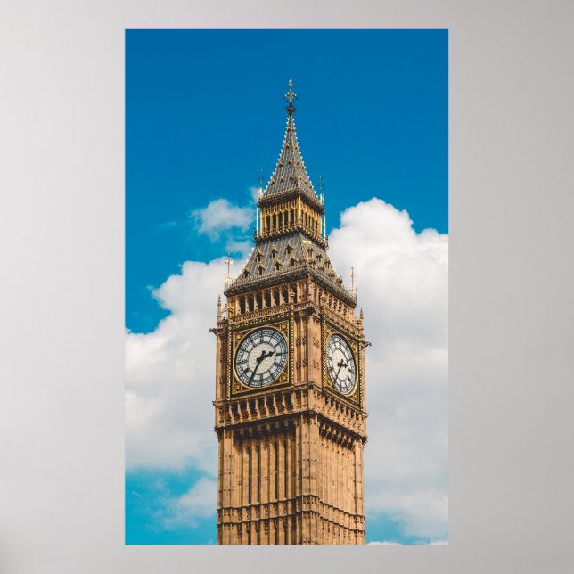 PÓSTER BIG BEN LONDON (Frente)