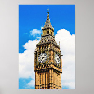 Póster Big Ben, Londres, fotografía escénica
