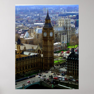 Póster Big Ben, Poster de Londres