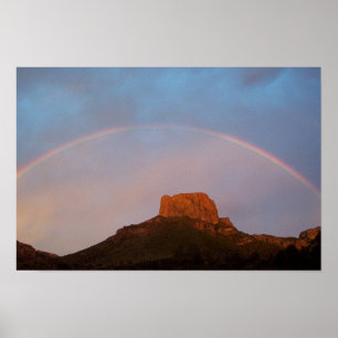Póster Big Bend - Arcoiris de Casa Grande