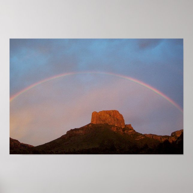 Póster Big Bend - Arcoiris de Casa Grande (Frente)