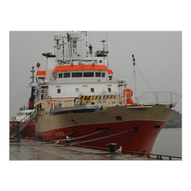 Póster Big boat (Anverso)