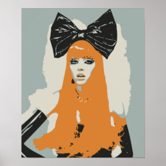 Póster Big Bows, Big Hair, Big Fashion