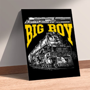 Póster Big Boy 4014 Clase 4000 de Union Pacific. Locomoto