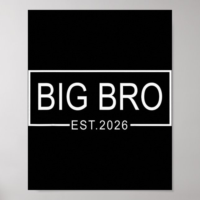 Póster Big Bro Est. 2026 New Big Brother Pregnancy Announ (Frente)