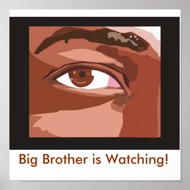 Póster Big Brother is Watching! (Frente)