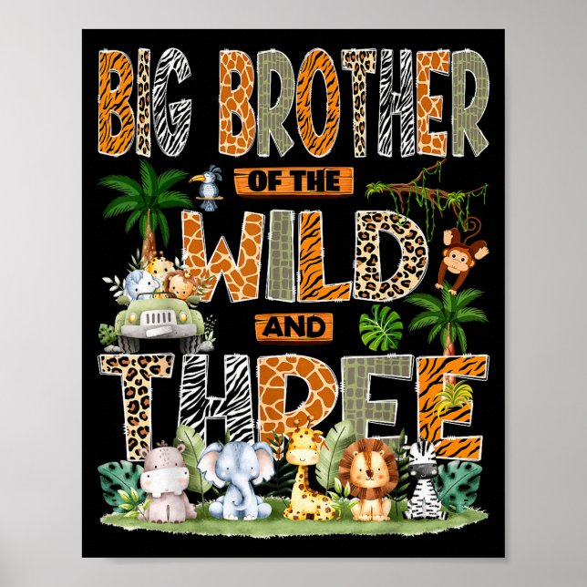 Póster Big Brother Of The Wild &amp; Three 3rd Birthday S (Frente)