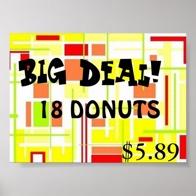 PÓSTER BIG DEAL (Frente)