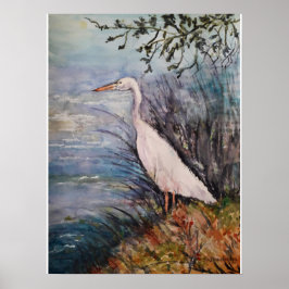 Póster Big Egret
