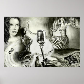 Póster Big jazz 4 36'x24'