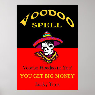 Póster Big Money Voodoo Spell