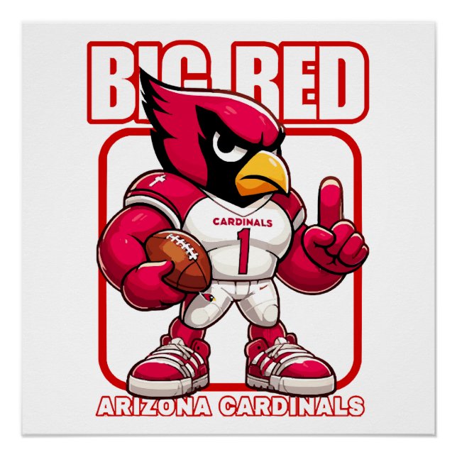 Póster Big Red número 1 (Anverso)