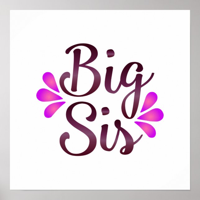 Póster Big Sis (Frente)