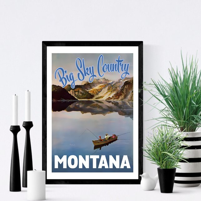 Póster Big Sky Country Montana (Subido por el creador)