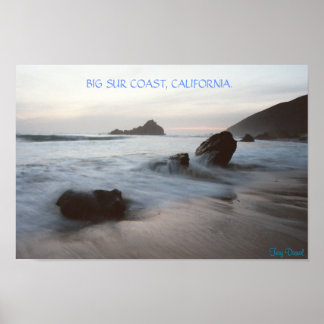 Póster Big Sur Coast, California.