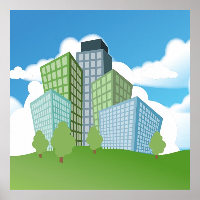 Póster Big Time Corporation - Skyscraper (Frente)