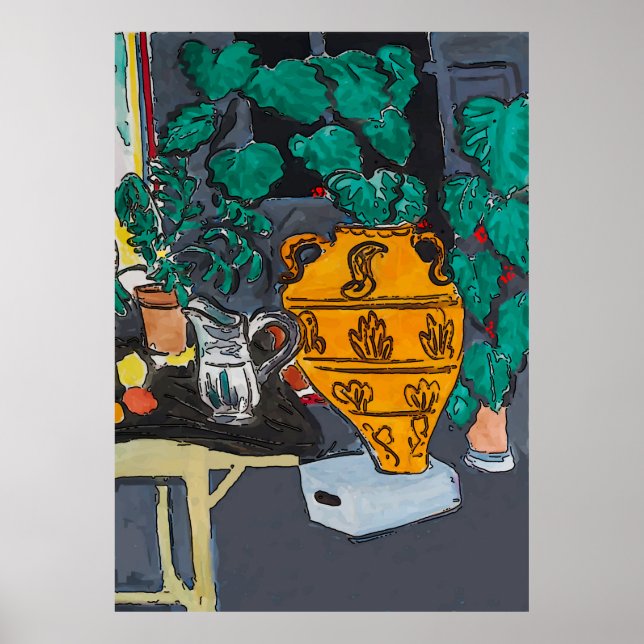 Póster Big Vase (Frente)