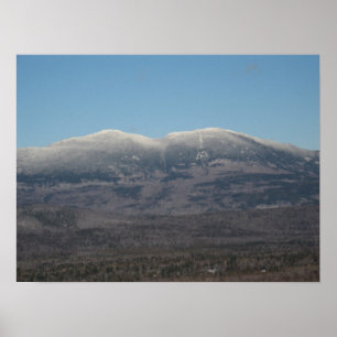 Póster Bigelow "Indian Maiden" Mountain Range, Maine