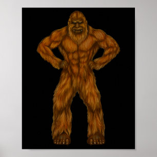 Póster Bigfoot Es Un Generador De Cuerpos - Generador De
