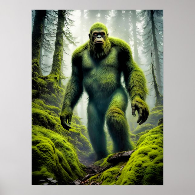 Póster Bigfoots, La Máquina Verde - 18 x 24 Poster (Frente)