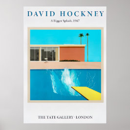 Póster Bigger Splash 1967