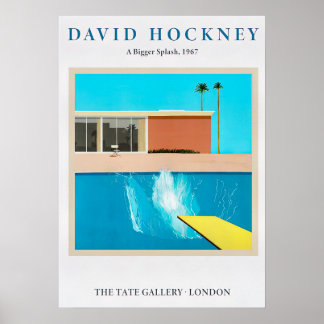 Póster Bigger Splash 1967