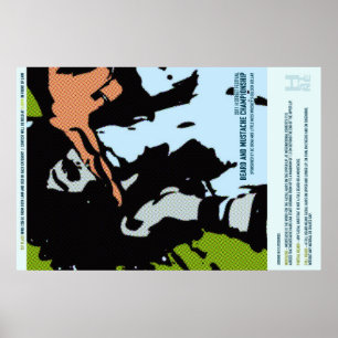 PÓSTER BIGOTE 2011 Y POSTER DEL CAMPEONATO DE LA BARBA