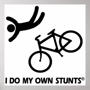 Póster Bike mis propios trucos