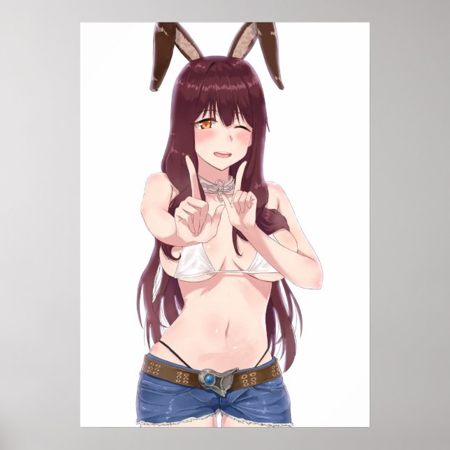 Póster Bikini Bunny Hottie (Frente)